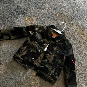 Levi's Camouflage Denim Jacket